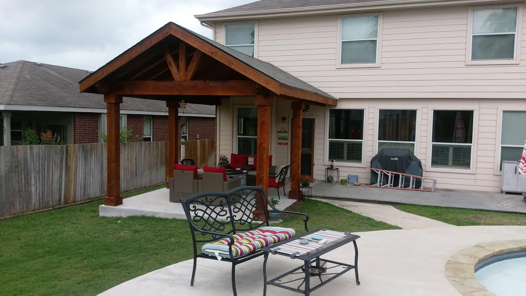 Steel Arbor & Garden Gate — New Braunfels, TX